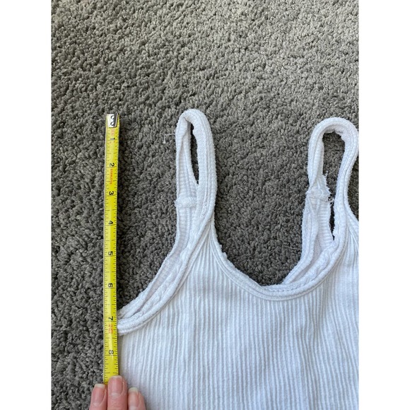 Out From Under by Urban Outfitters white ribbed bra top, size XS/S - Picture 7 of 7